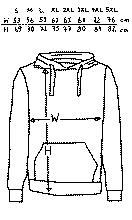 Lade das Bild in den Galerie-Viewer, Hoodie Sweat Brüssel "Dot"