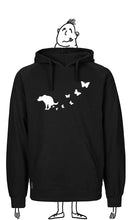 Lade das Bild in den Galerie-Viewer, Hoodie Sweat Hundeschmetterlinge
