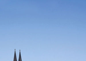 Postkartenblock Himmel über Köln